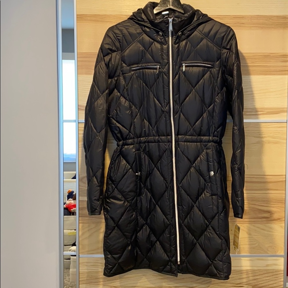 *NEW* Michael Kors Black Packable Jacket -Medium